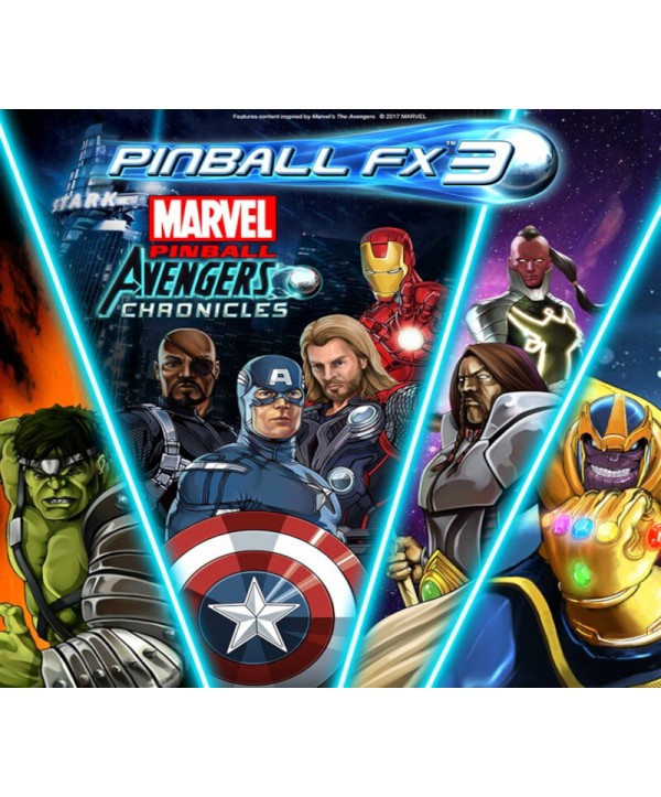 Pinball FX3 - Marvel Pinball - Avengers Chronicles DLC Steam Key GLOBAL